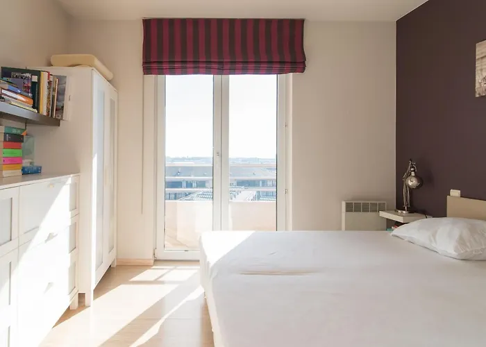 דירה Zongericht Met Zicht Op De Jachthaven אוסטנדה